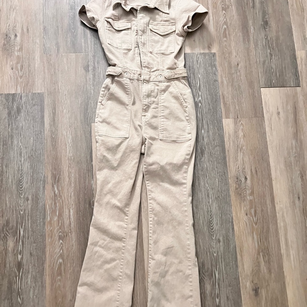 Stylish Tan Jumpsuit